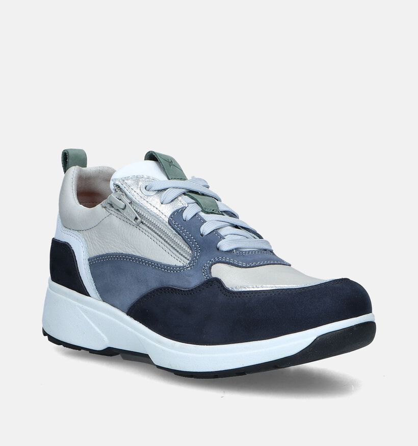 Xsensible Grenoble Blauwe Sneakers voor dames (356339) - geschikt voor steunzolen