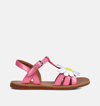 Pom d'Api Sandalen Geel/Roze