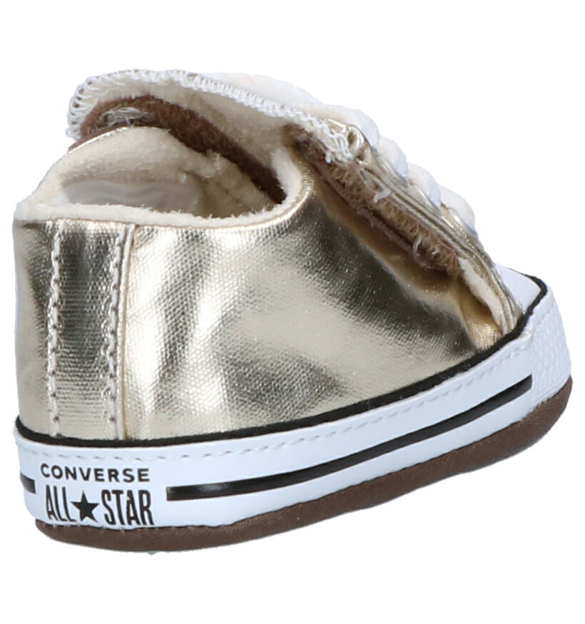 Converse Chuck Taylor AS Gouden Babysneakers in stof (263509)