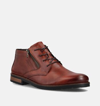 Rieker Chaussures classiques Noir/Cognac