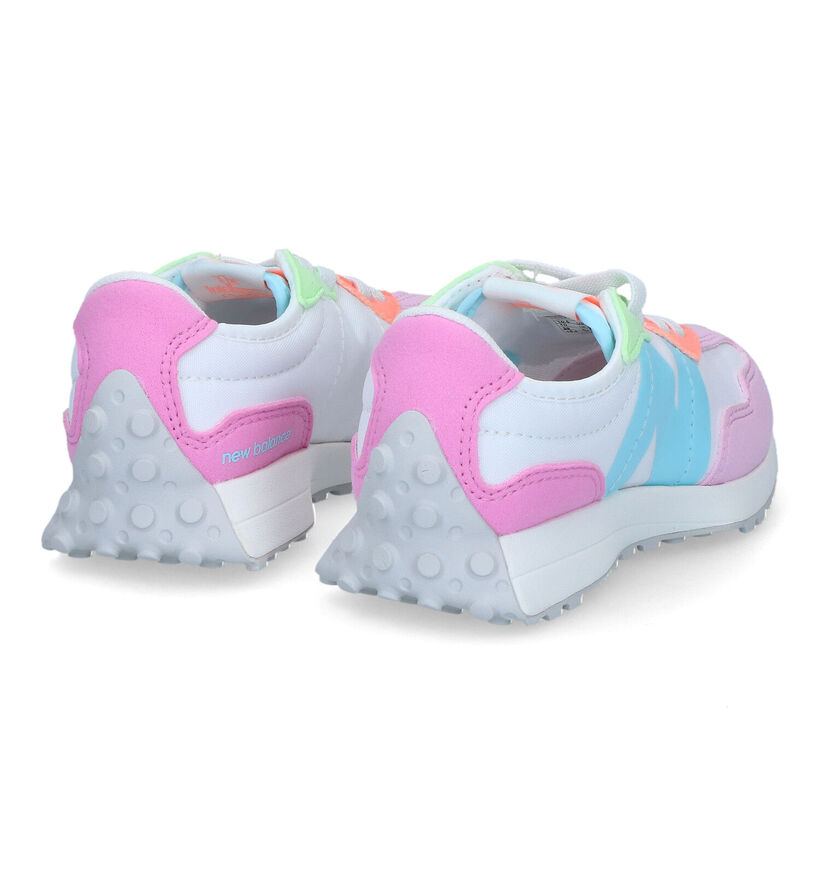 New Balance 327 Baskets en Rose pour filles (319332)