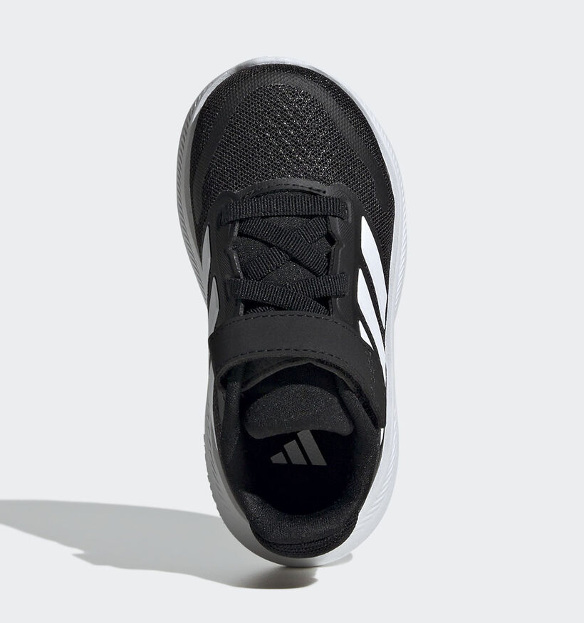adidas Runfalcon 5 Baskets basses en Noir pour gar&ccedil;ons (372744) - pour semelles orthop&eacute;diques