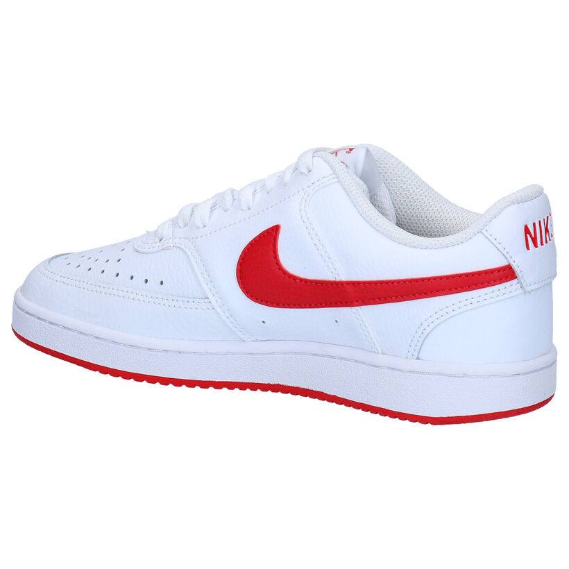 Nike Court Vision Low Witte Sneakers voor dames (347839)