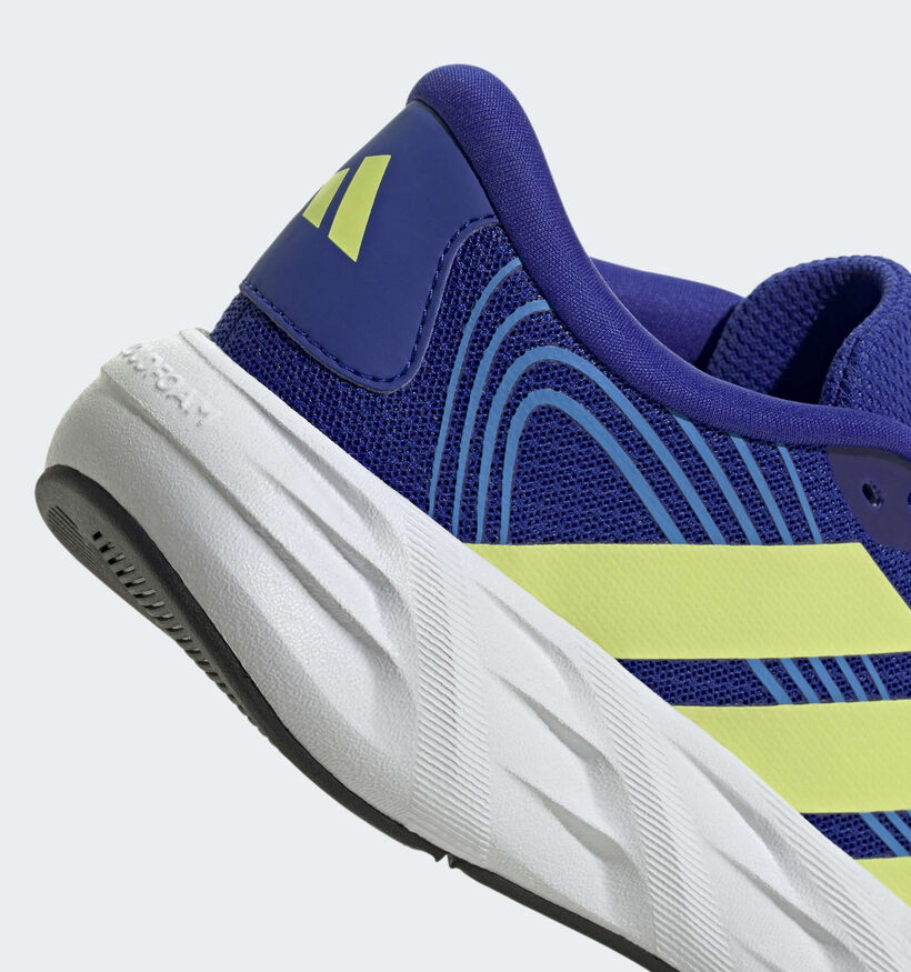 adidas Galaxy Baskets basses en Bleu pour gar&ccedil;ons (375420) - pour semelles orthop&eacute;diques