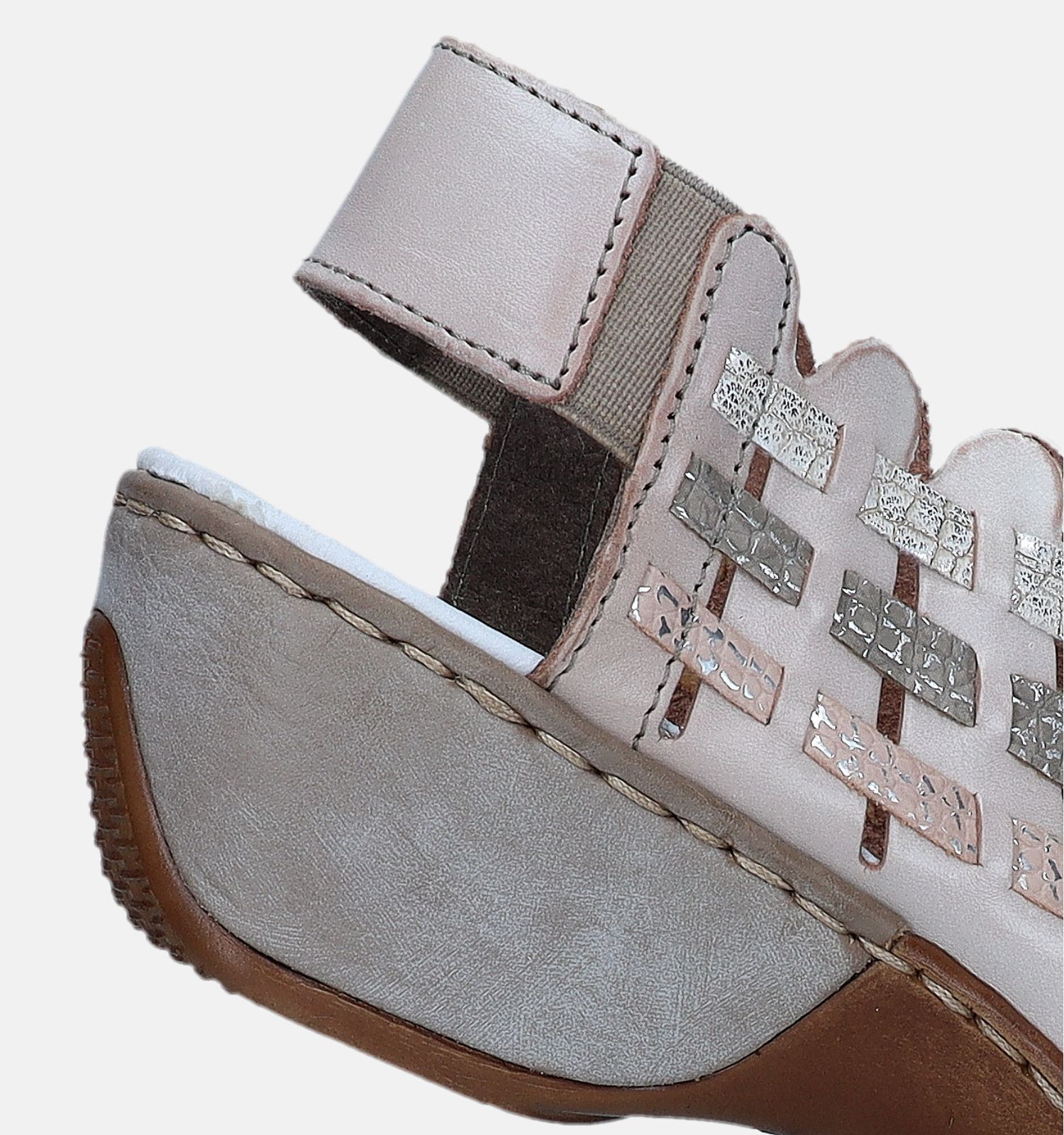 Rieker sandalen met hak sales