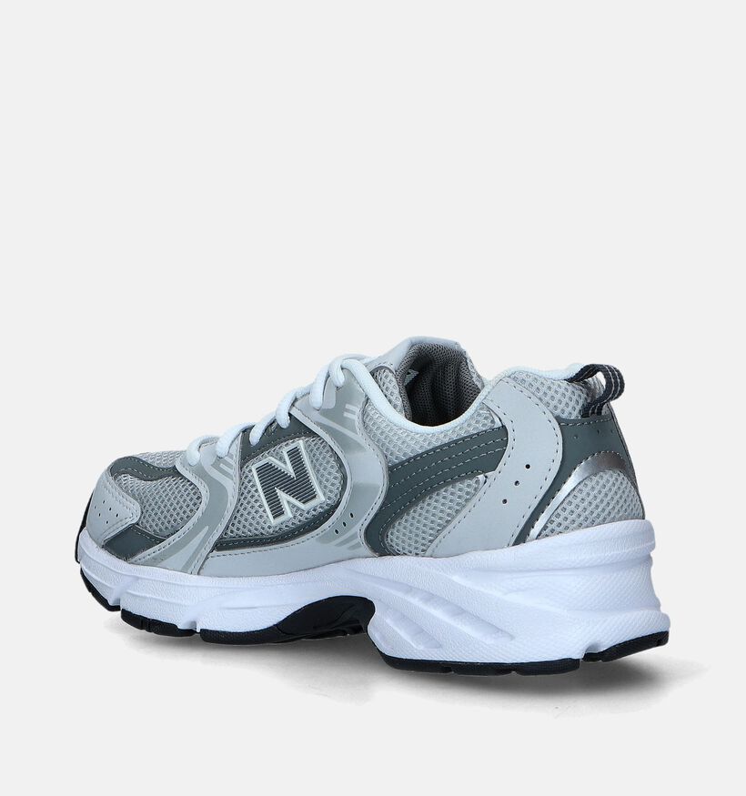 New Balance 530 Baskets en Blanc pour filles, garçons (353446) - pour semelles orthopédiques