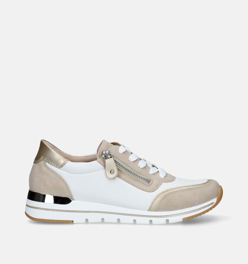 Remonte Baskets casual en Blanc pour femmes (335543) - pour semelles orthopédiques