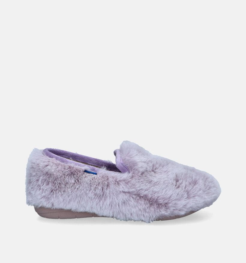 Scholl Maddy Paarse Pantoffels voor dames (348856) - geschikt voor steunzolen