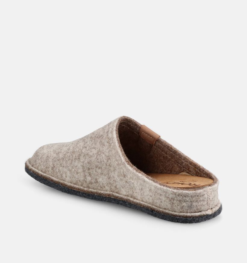 Rohde Lucca Beige Open Pantoffels voor dames (379800) - geschikt voor steunzolen