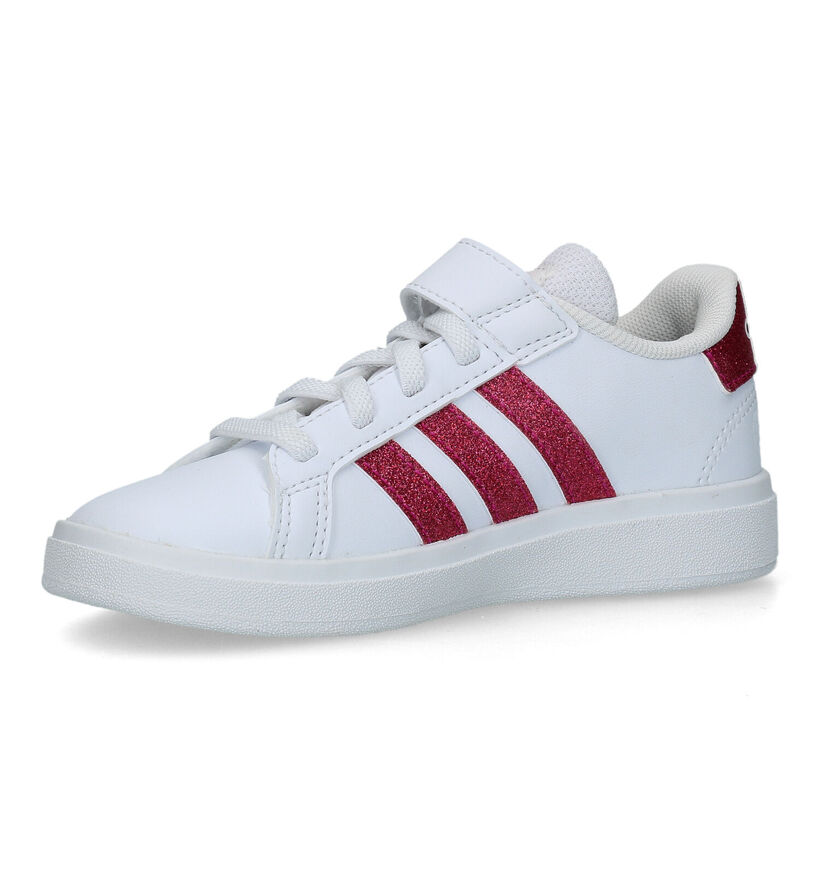 adidas Grand Court 2.0 EL Witte Sneakers voor meisjes (324674)