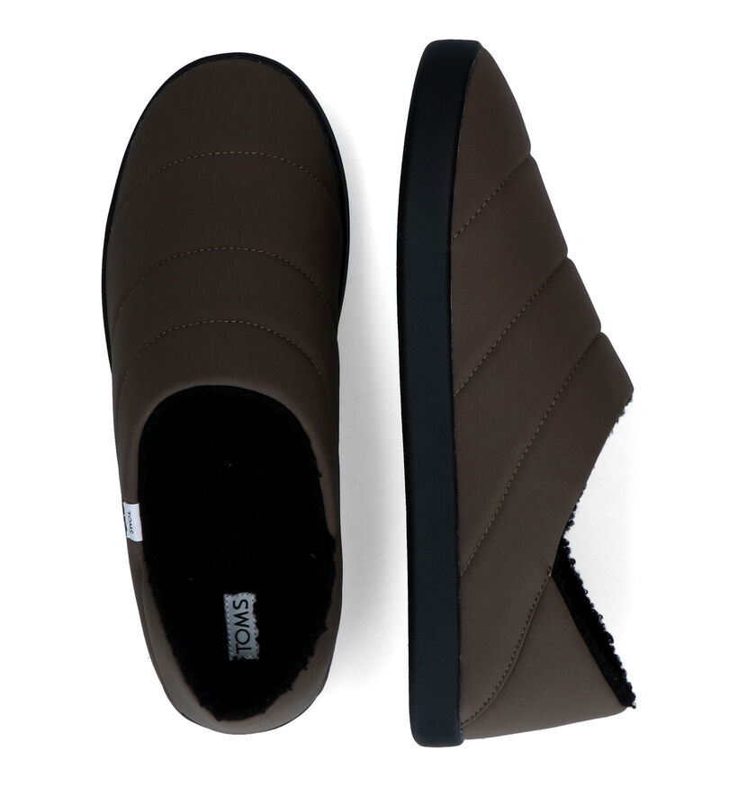 Toms Ezra Pantoufles en Khaki pour hommes (316970)