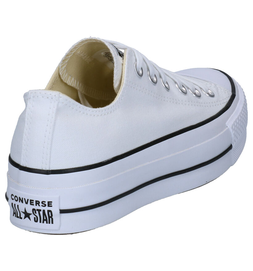 Converse Chuck Taylor All Star Lift Baskets en Noir en textile (266476)