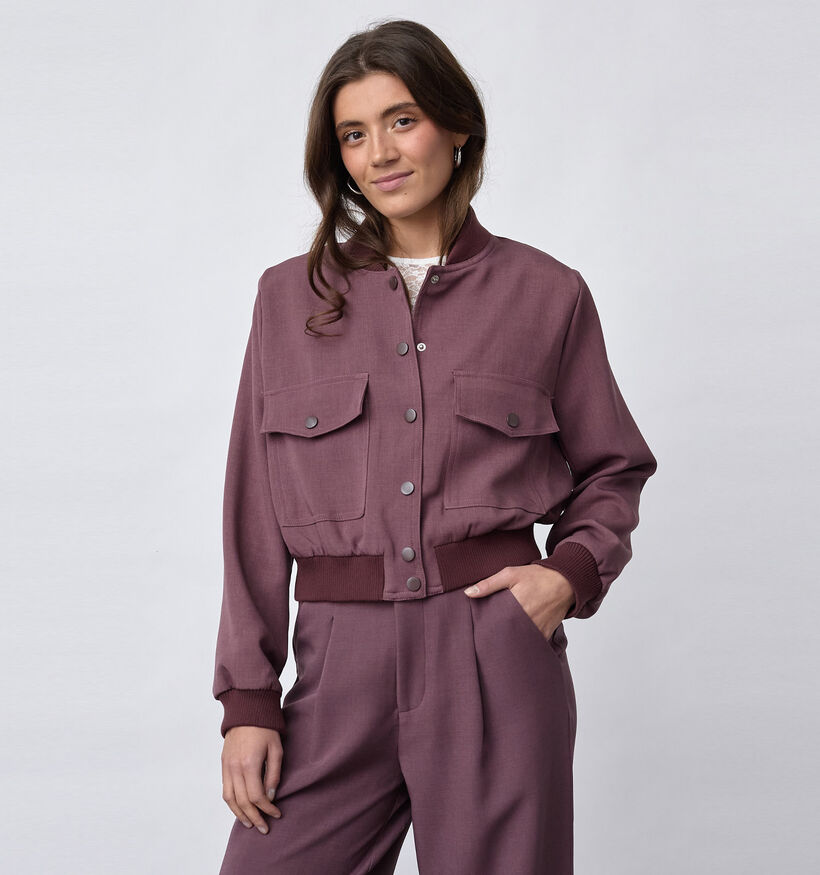 Sisters Point Garwin Manteaux courts en Rouge pour femmes (380827)
