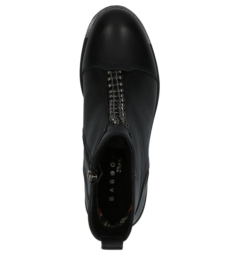 Baboos Bottines en Noir en cuir (263597)