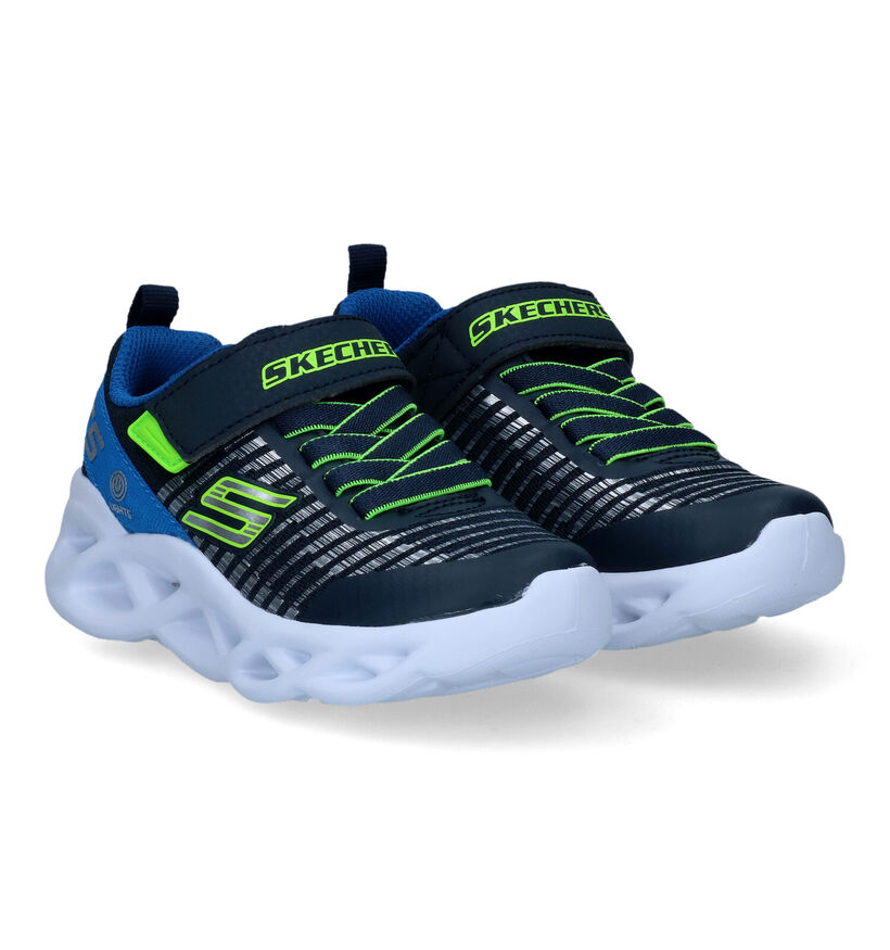 Skechers Blauwe Sneakers voor jongens (310617)