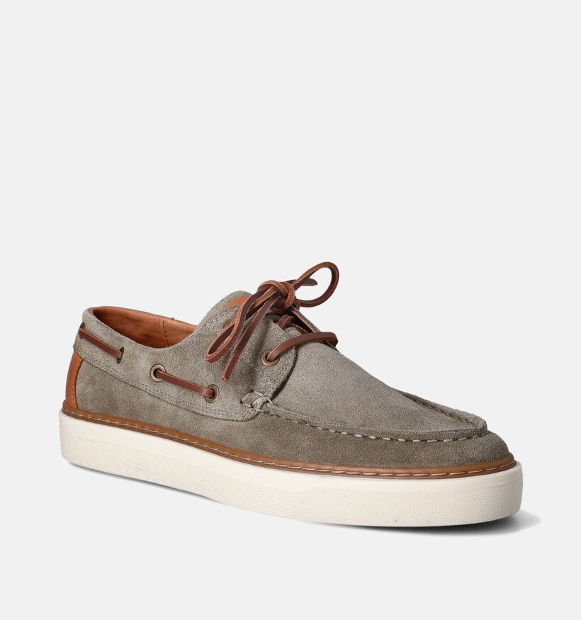 River Woods Arthur Kaki Bootschoenen voor heren (356882) - geschikt voor steunzolen