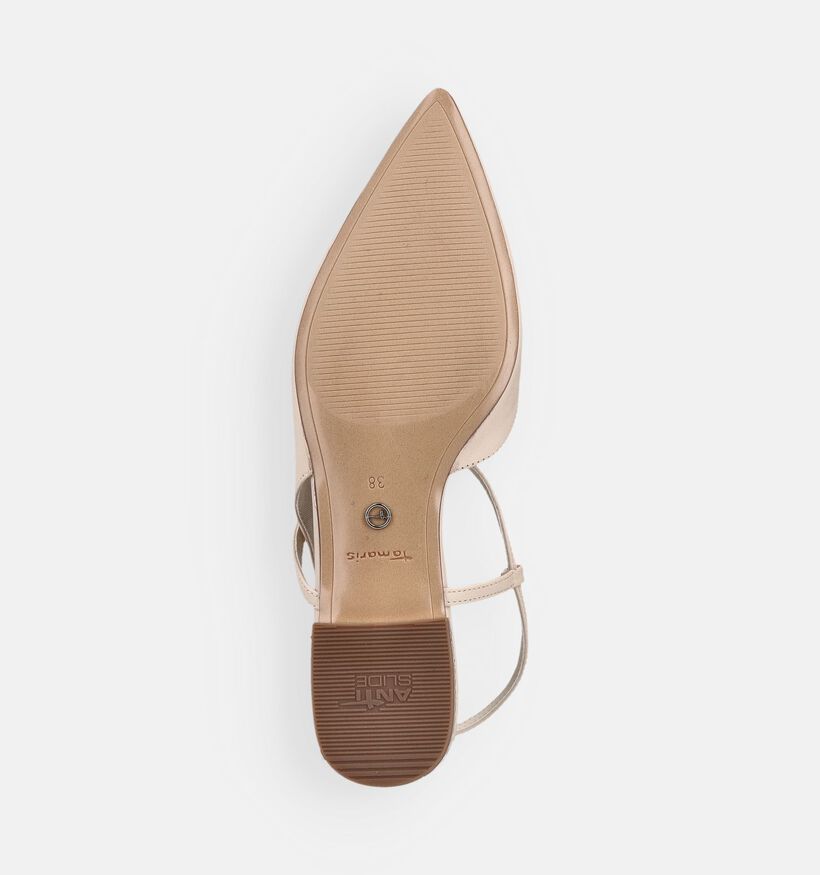Tamaris Ballerines Slingback en &Eacute;cru pour femmes (367691)