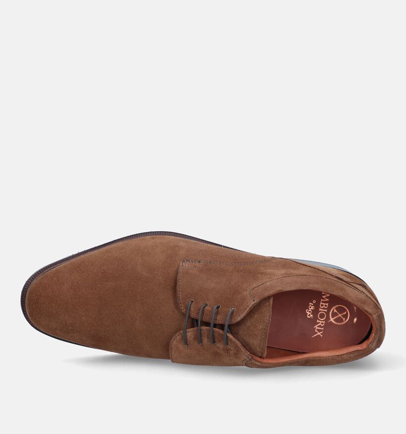 Ambiorix Aldo Chaussures classiques en Cognac pour hommes (331368) - pour semelles orthopédiques