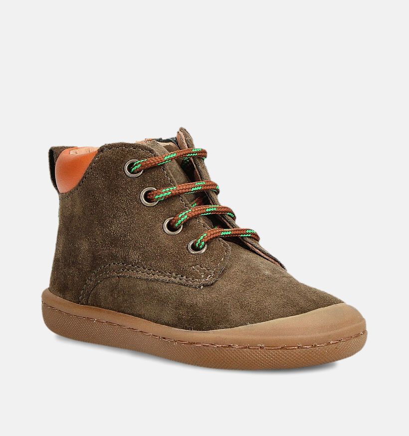 FR by Romagnoli Baskets Montantes en Vert pour filles, garçons (364662) - pour semelles orthopédiques