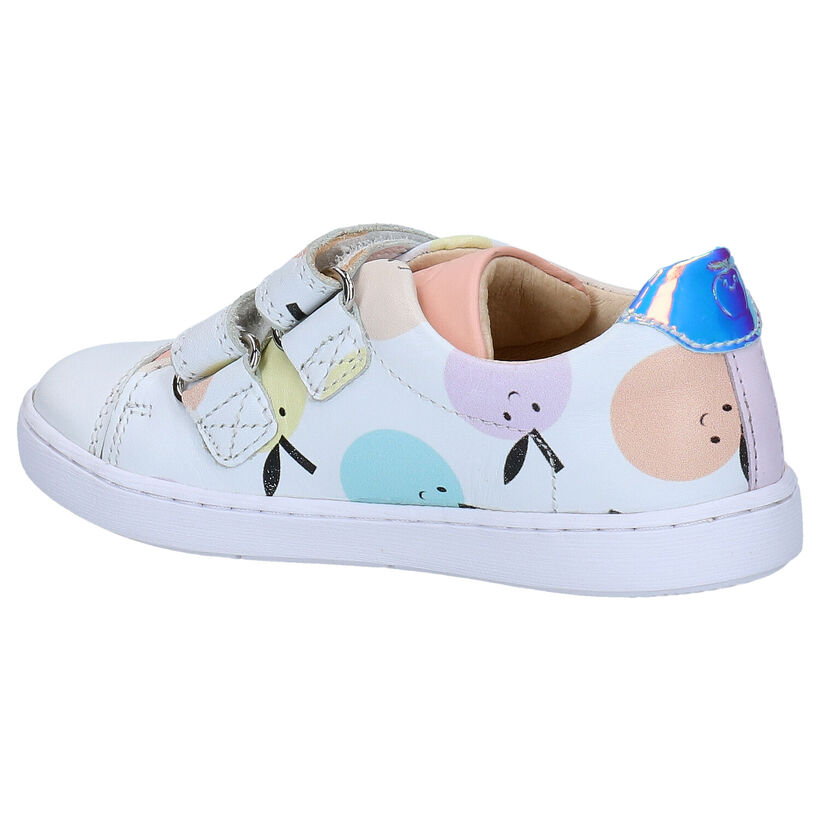 Shoo Pom Play Max Scratch Chaussures en Blanc en cuir (268774)