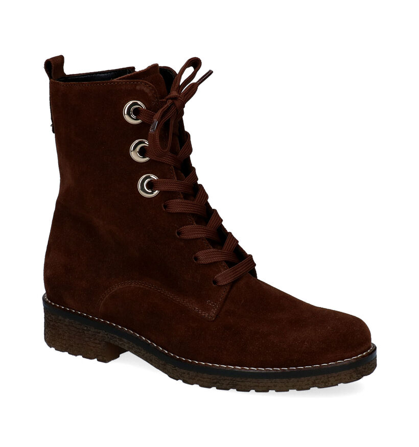Gabor Optifit Bottines en Cognac pour femmes (297218) - pour semelles orthopédiques
