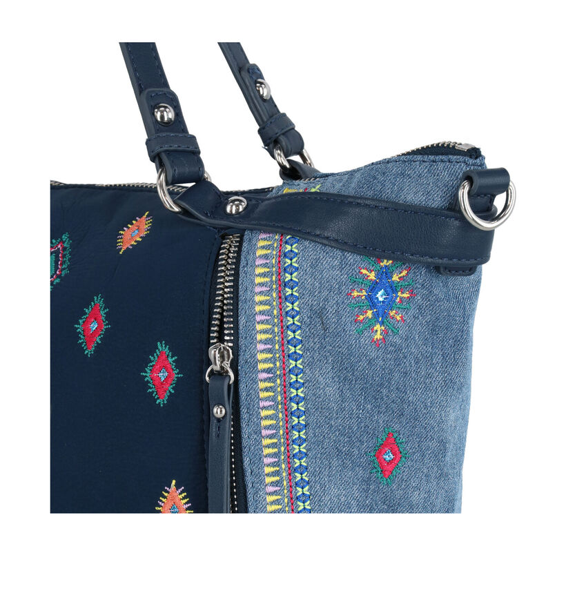 Desigual July Tribu Blauwe Shopper Tas in kunstleer (299666)