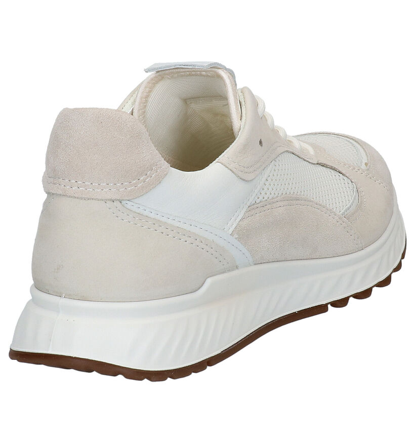 ECCO Chaussures à lacets en Blanc en cuir (275325)
