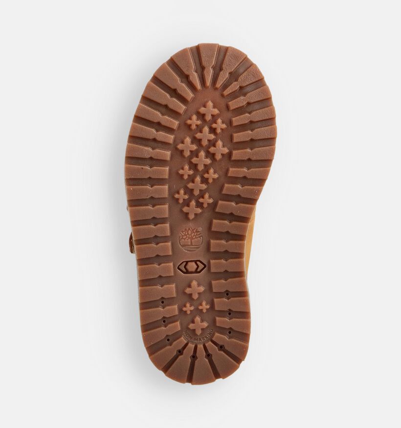 Timberland Pokey Pine Cognac Velcroschoenen voor meisjes, jongens (359990) - geschikt voor steunzolen