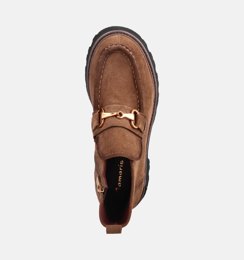 Tamaris Bruine Boots met Gouden Gesp voor dames (376732)
