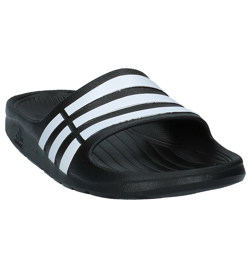 Badslippers Zwart adidas Duramo Slide, , pdp