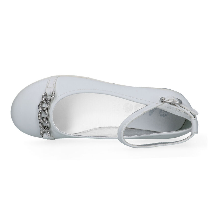 Asso Ballerines en Blanc pour filles (321795)