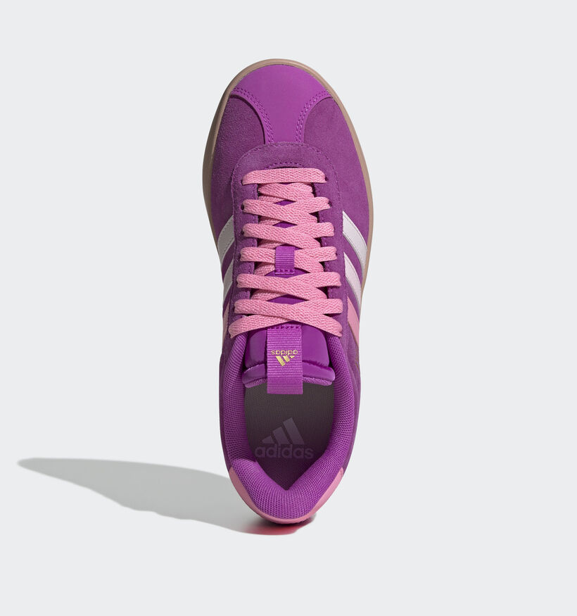 adidas VL Court 3.0 Paarse Sneakers voor dames (357140) - geschikt voor steunzolen