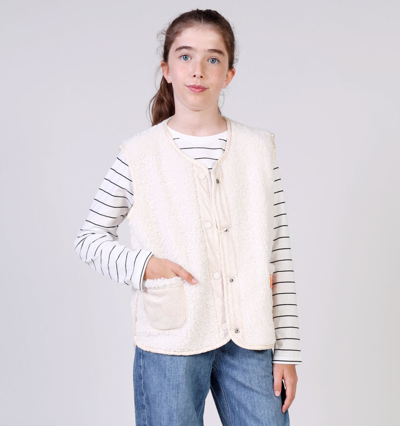 Little David Teddy Ecru Bodywarmer voor meisjes (366534)