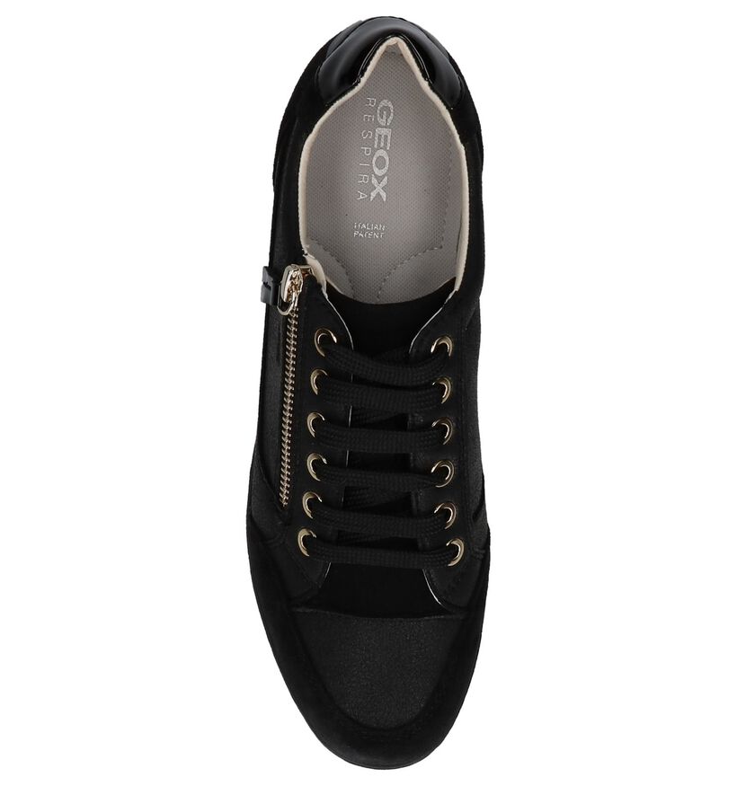 Geox Chaussures à lacets en Or en simili cuir (212638)