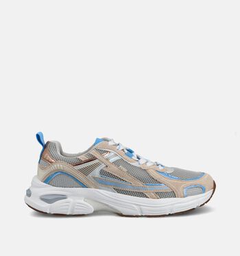 Poelman Posh by Poelman Sneakers Beige/Blauw