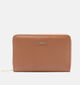 L.Credi Perla Cognac Portemonnee met Rits voor dames (379572)