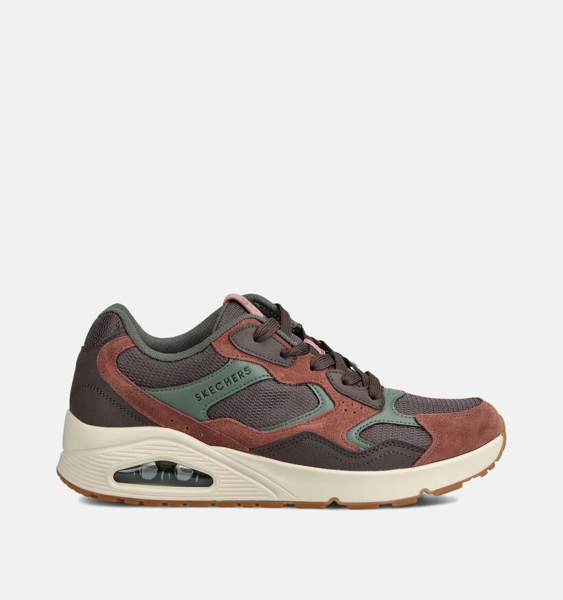 Skechers Bruine Sneakers voor heren (362269) - geschikt voor steunzolen