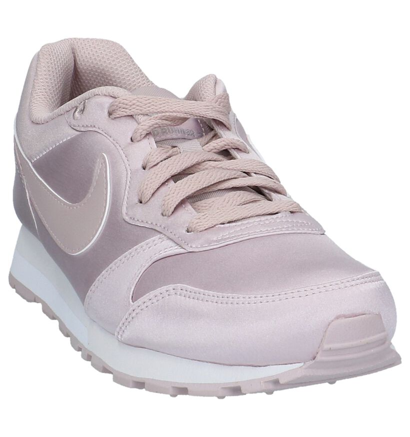 Rose Gold Sneakers Nike MD Runner 2 in stof (209818)