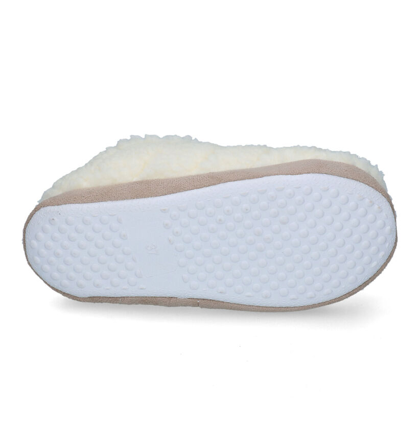 BBS Pantoufles fermées en Beige pour filles (313638)