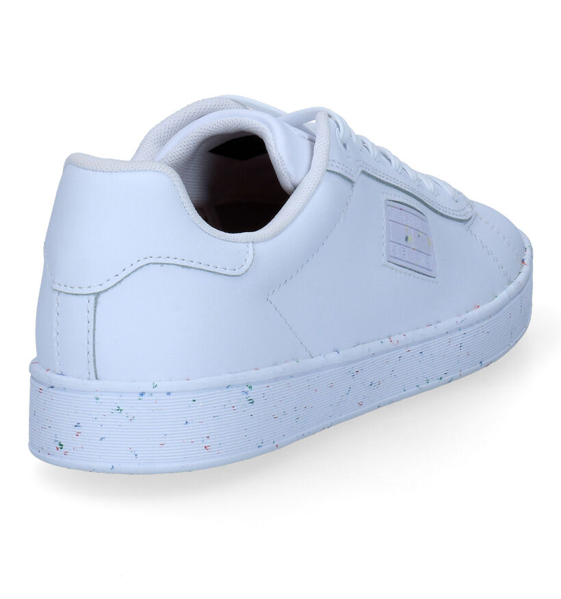 Tommy Hilfiger Cupsole Chaussures à lacets en Blanc en cuir (300631)