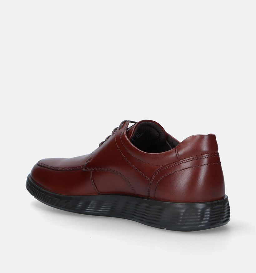 ECCO Lite Hybrid Cognac Veterschoenen voor heren (346755) - geschikt voor steunzolen