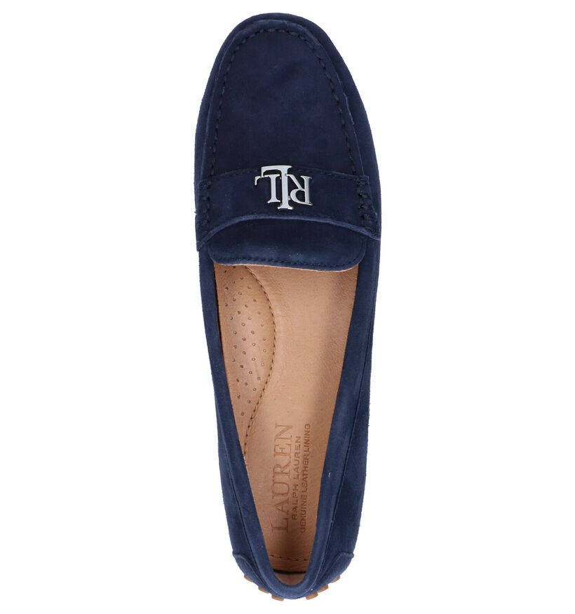 Lauren Ralph Lauren Mocassins en Bleu foncé en daim (266974)