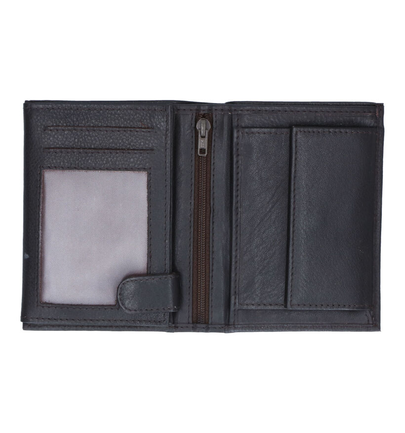 Euro-Leather Portefeuille en Noir pour hommes (353561)
