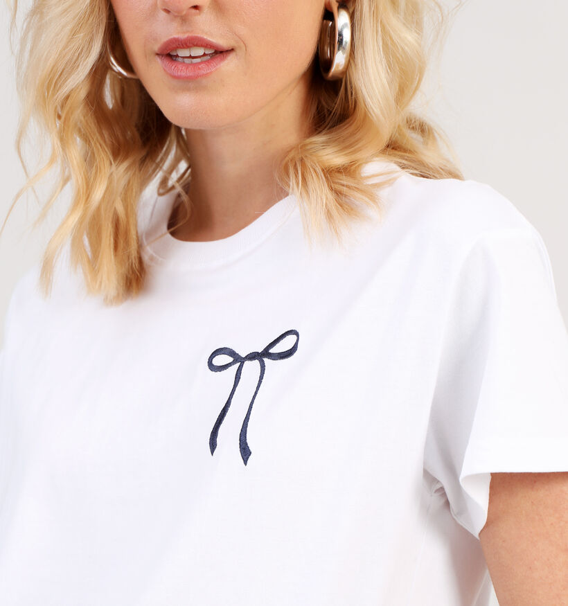 SISTERS POINT Witte T-shirt voor dames (359305)
