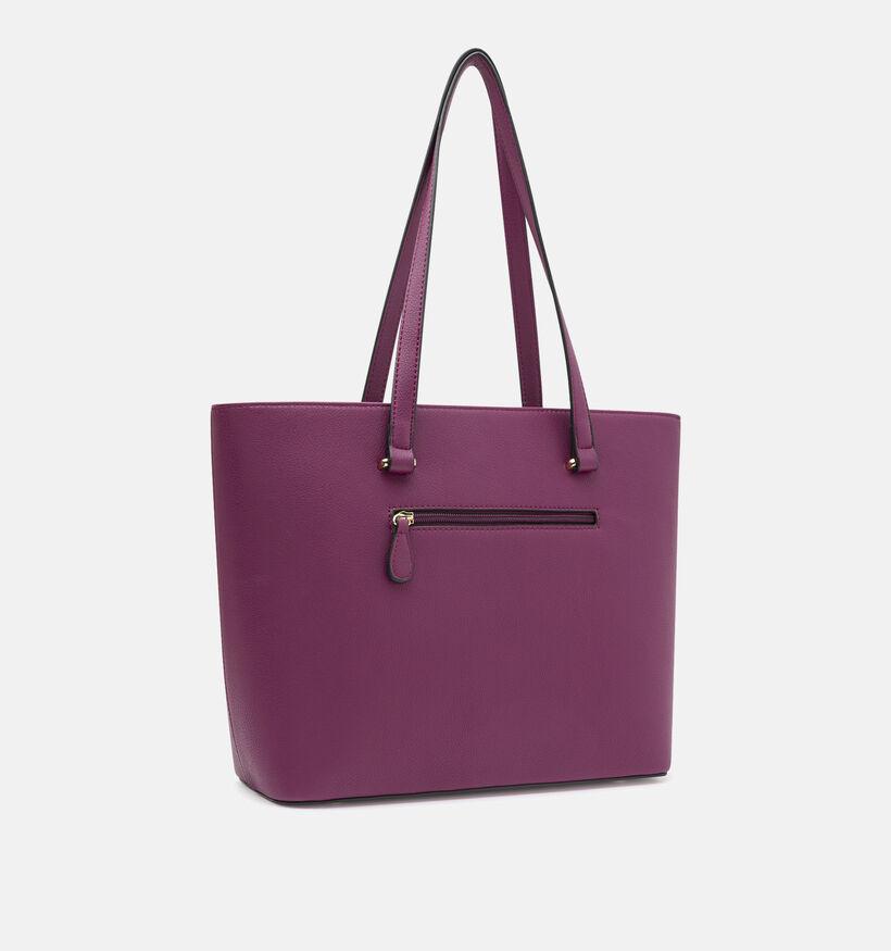L.Credi Filippa Cabas zippé en Mauve pour femmes (347530)
