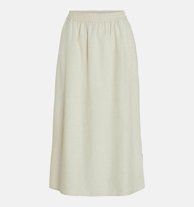 Vila Prisilla Beige Lange rok voor dames (342112)