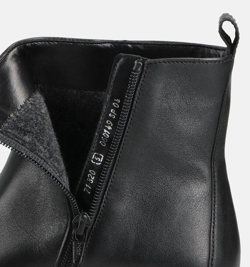 Gabor Bottines plates en Noir pour femmes (360278) - pour semelles orthopédiques