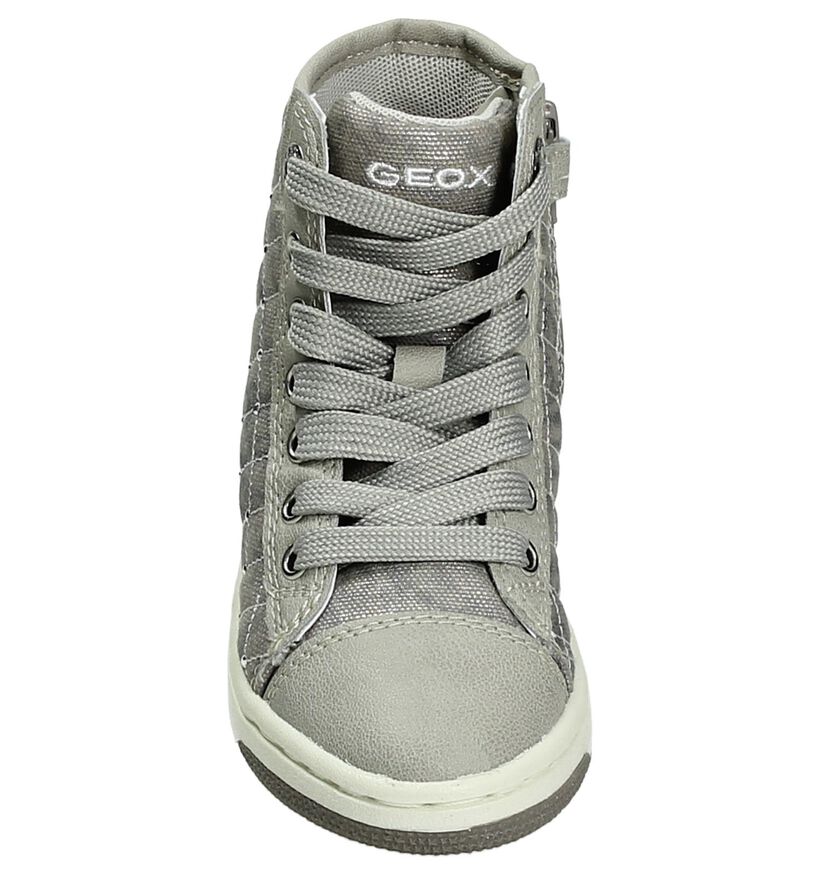 Grijze Hoge Sneaker Geox in stof (170548)