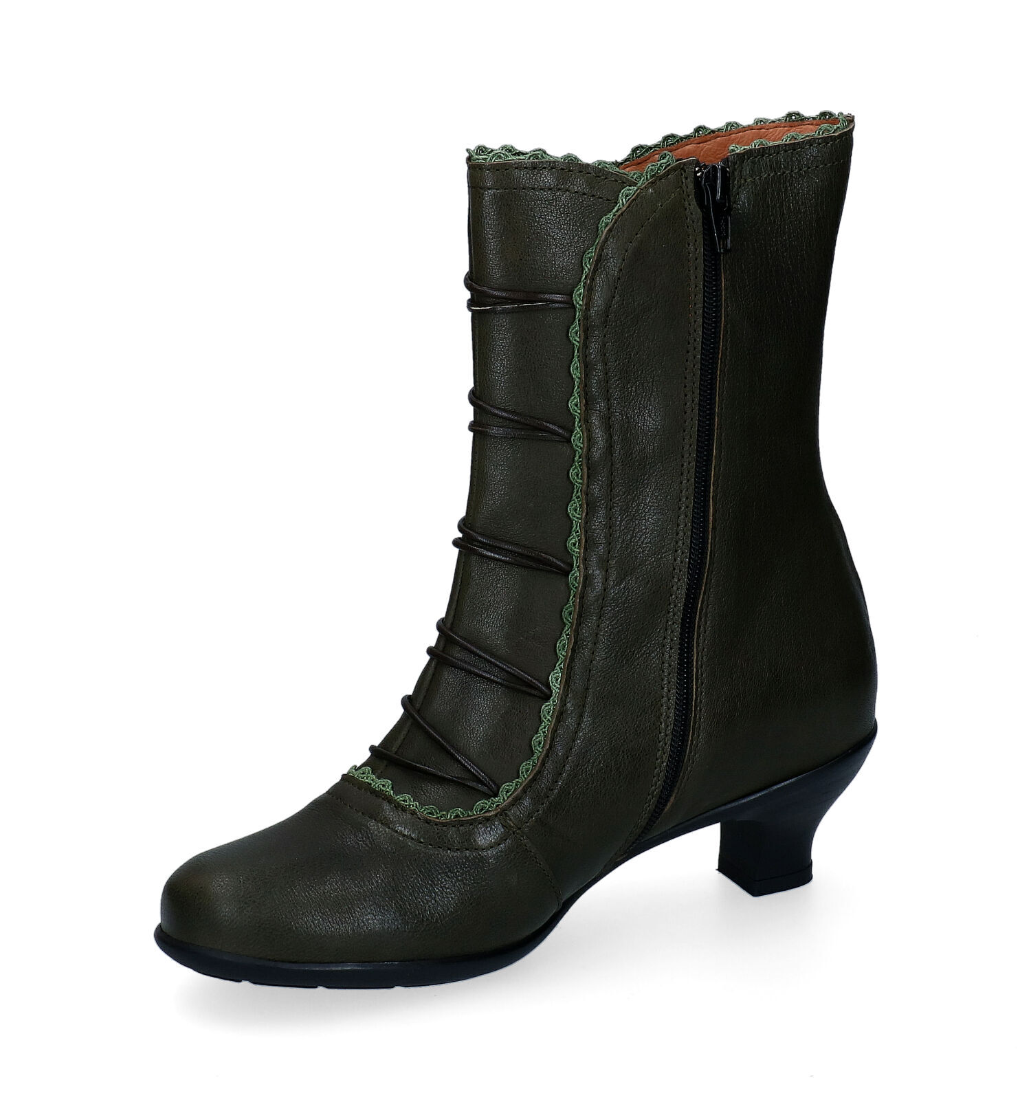 Brako Anatomics Kaki Korte Laarzen Dames Laarzen Online op TORFS.BE