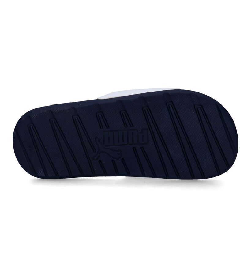Puma Cool Cat 2.0 Claquettes de picine en Bleu pour filles, garçons (350400)